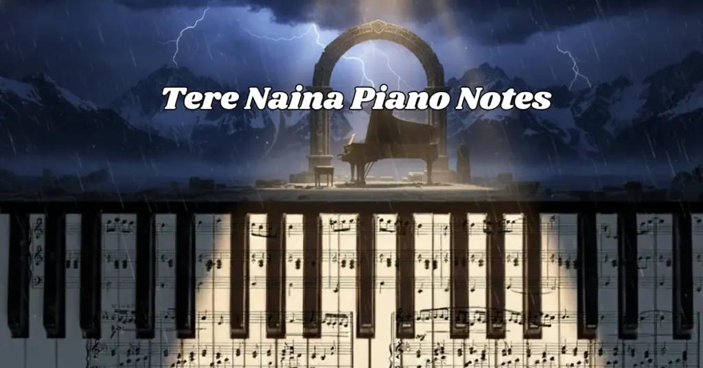 Tere Naina Piano Notes