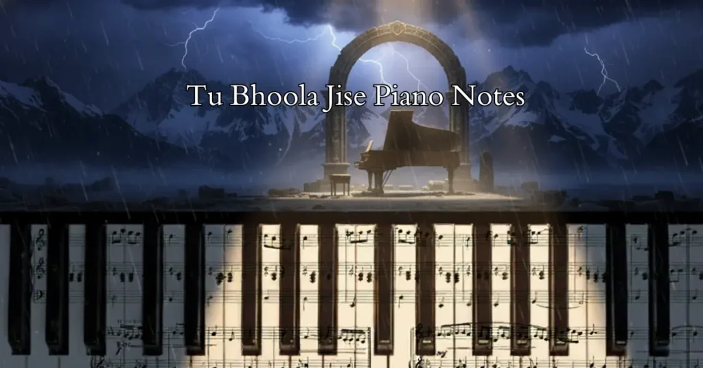 Tu Bhoola Jise Piano Notes