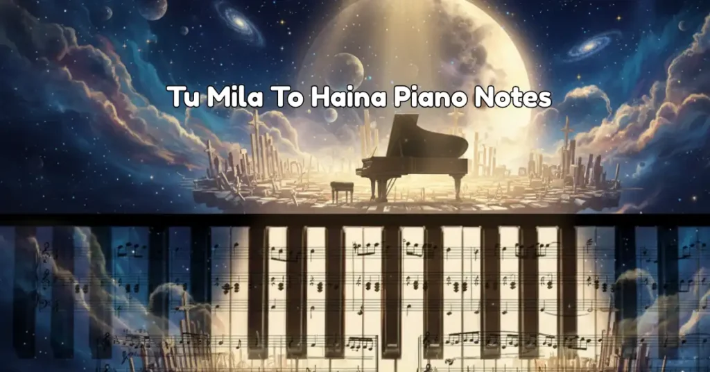 Tu Mila To Haina Piano Notes