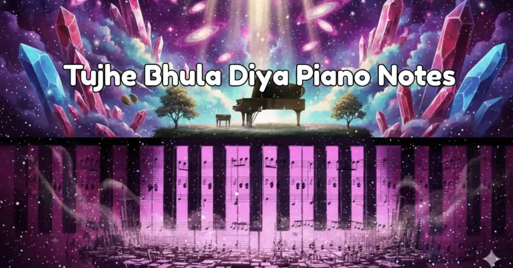 Tujhe Bhula Diya Piano Notes