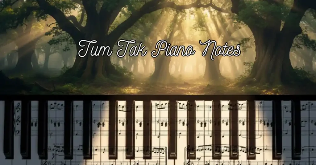 Tum Tak Piano Notes