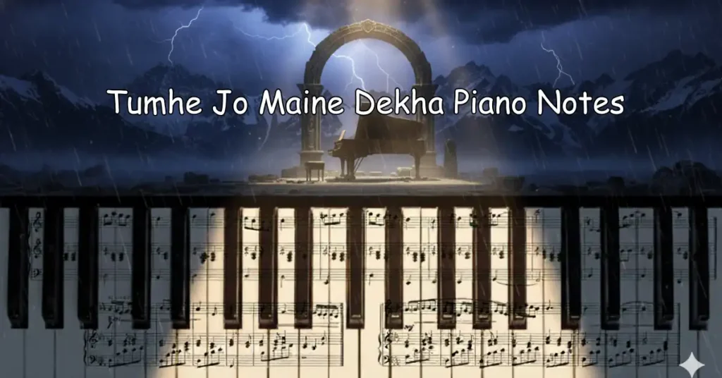 Tumhe Jo Maine Dekha Piano Notes