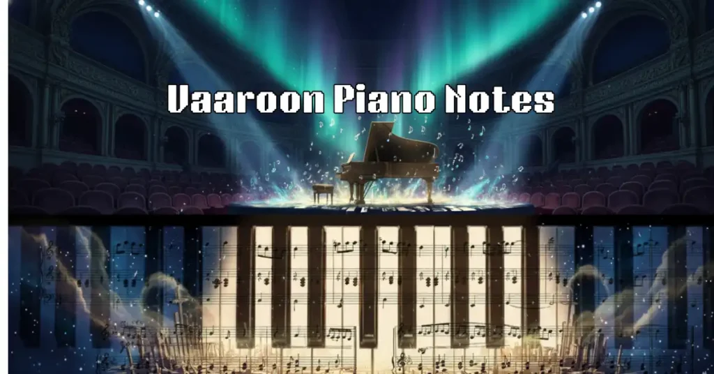 Vaaroon Piano Notes