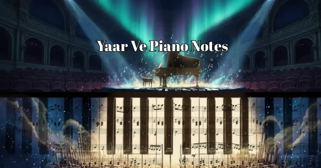 Yaar Ve Piano Notes