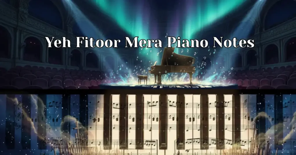 Yeh Fitoor Mera Piano Notes