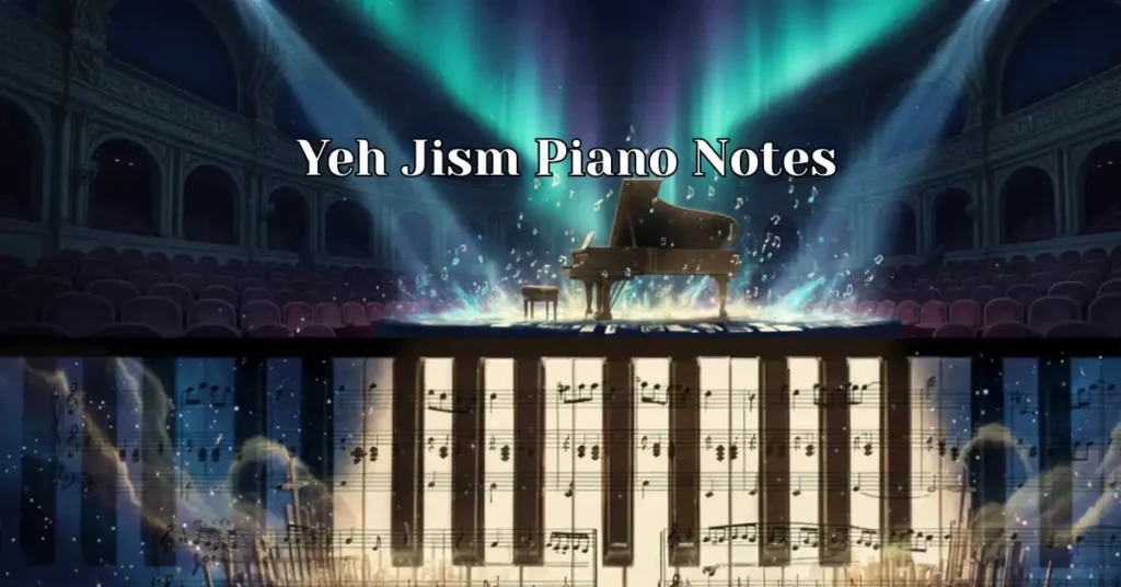Yeh Jism Piano Notes