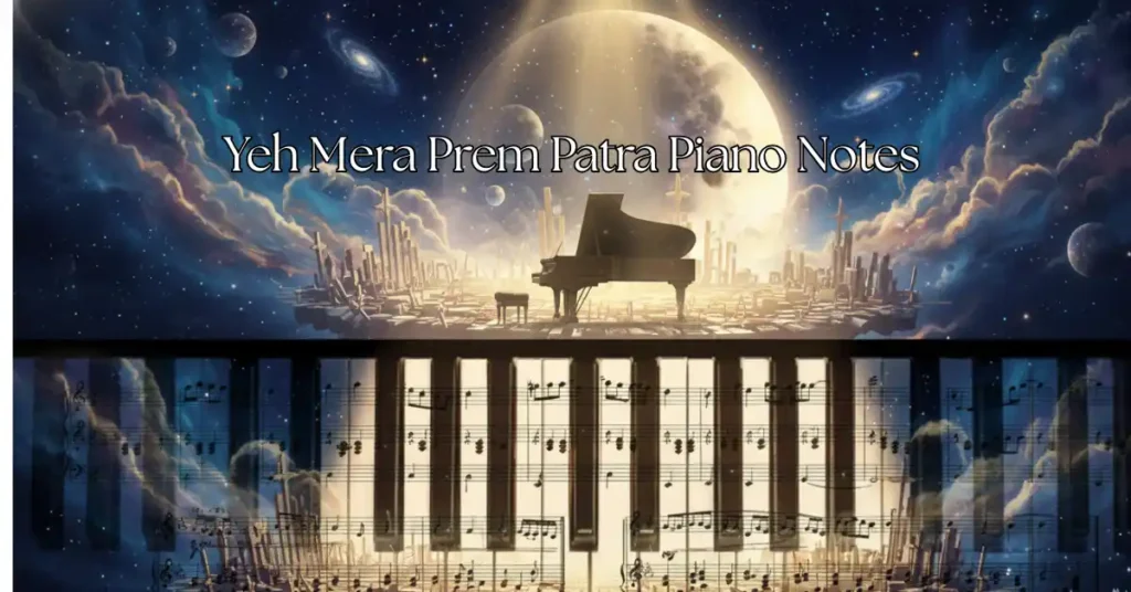 Yeh Mera Prem Patra Piano Notes