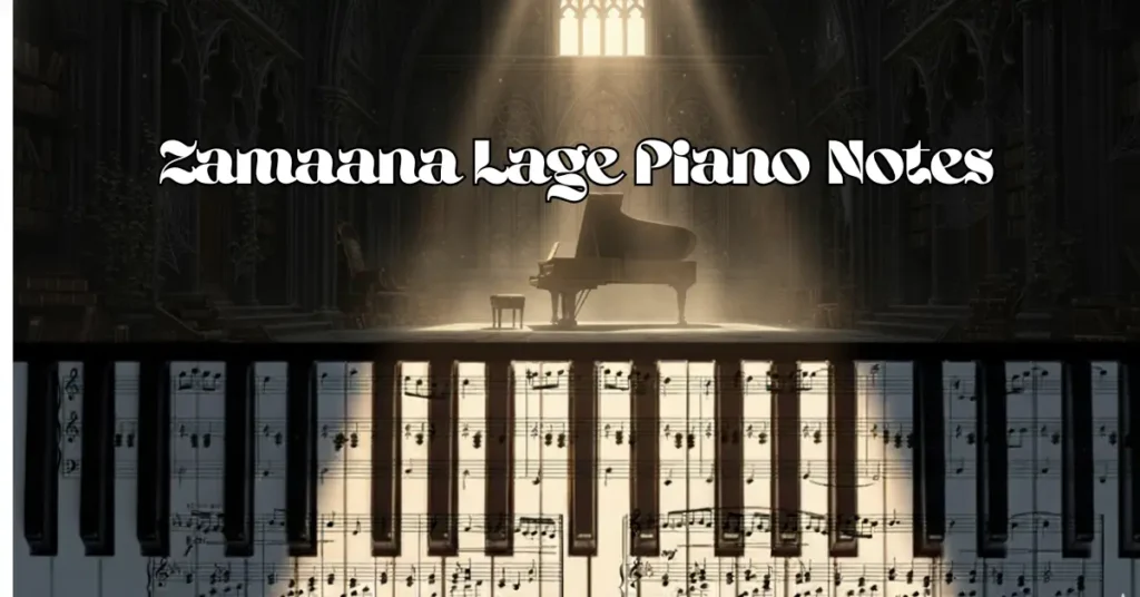 Zamaana Lage Piano Notes