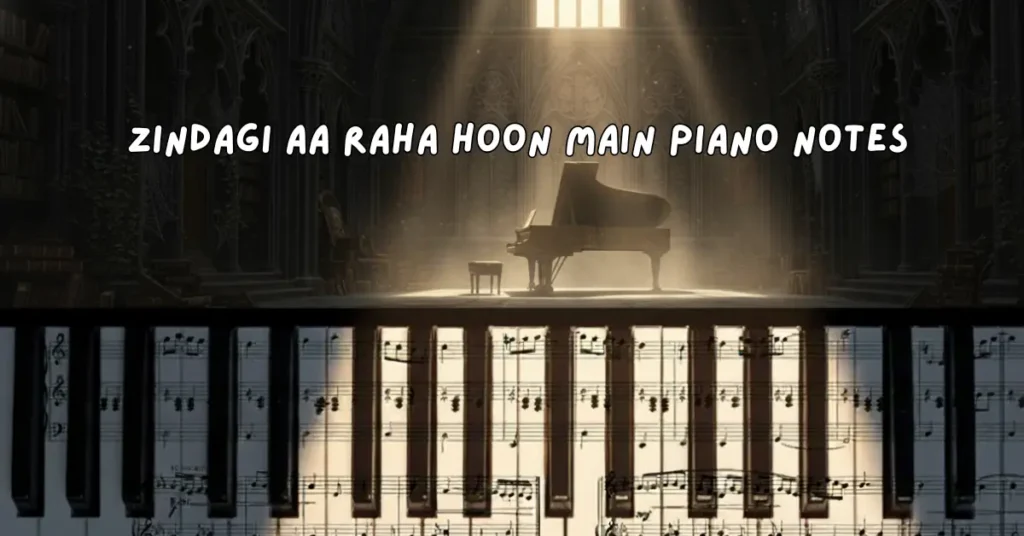 Zindagi Aa Raha Hoon Main Piano Notes