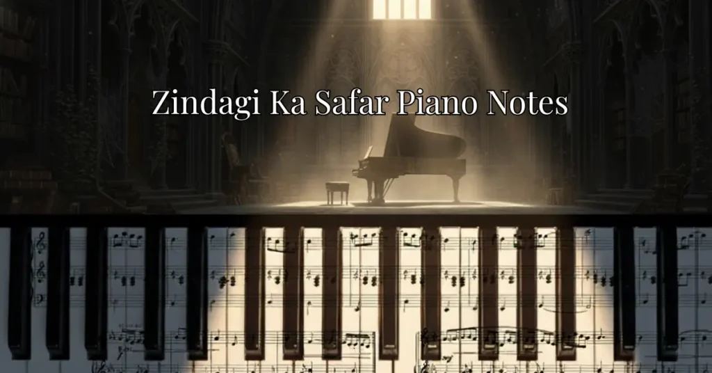 Zindagi Ka Safar Piano Notes