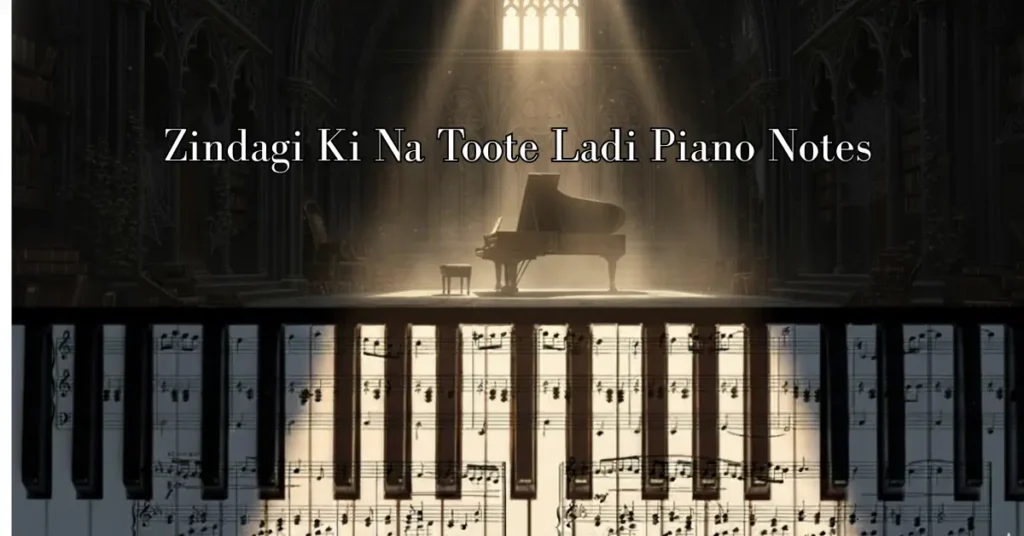 Zindagi Ki Na Toote Ladi Piano Notes
