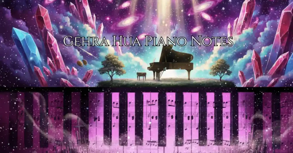 Gehra Hua Piano Notes