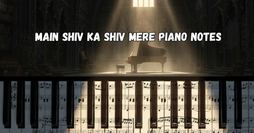 Main Shiv Ka Shiv Mere Piano Notes